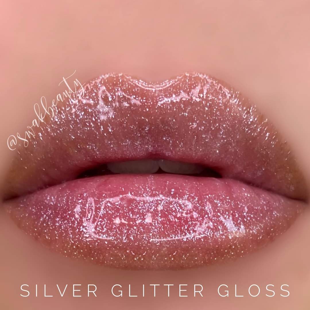 Silver Glitter Gloss