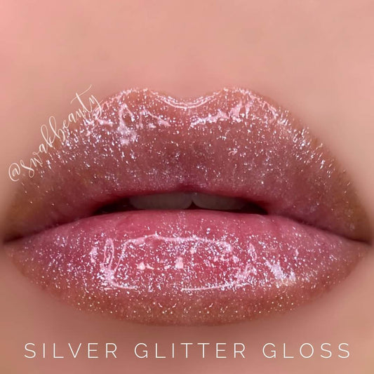Silver Glitter Gloss
