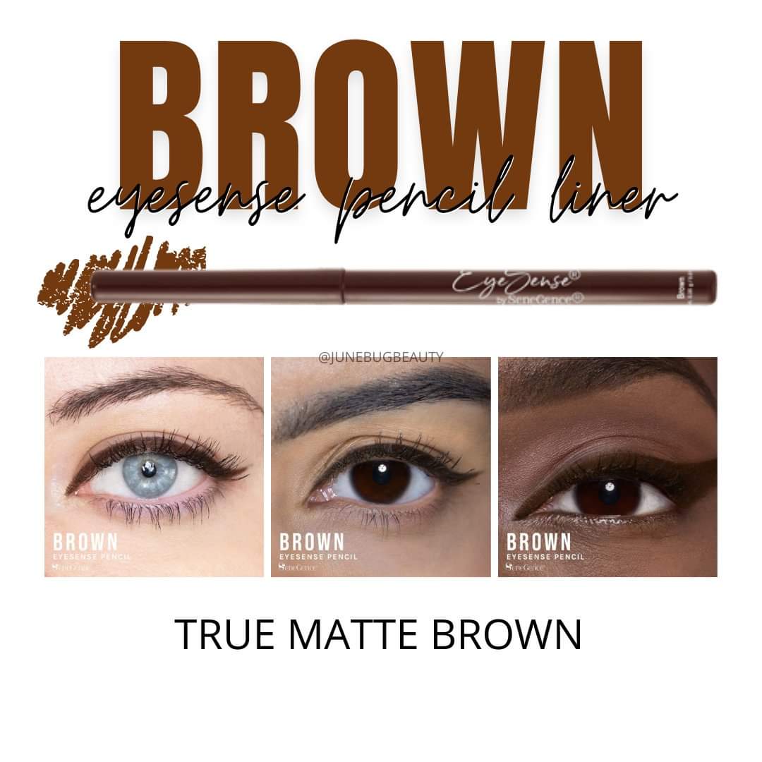 Brown EyeSense Long-Lasting Eyeliner Pencil