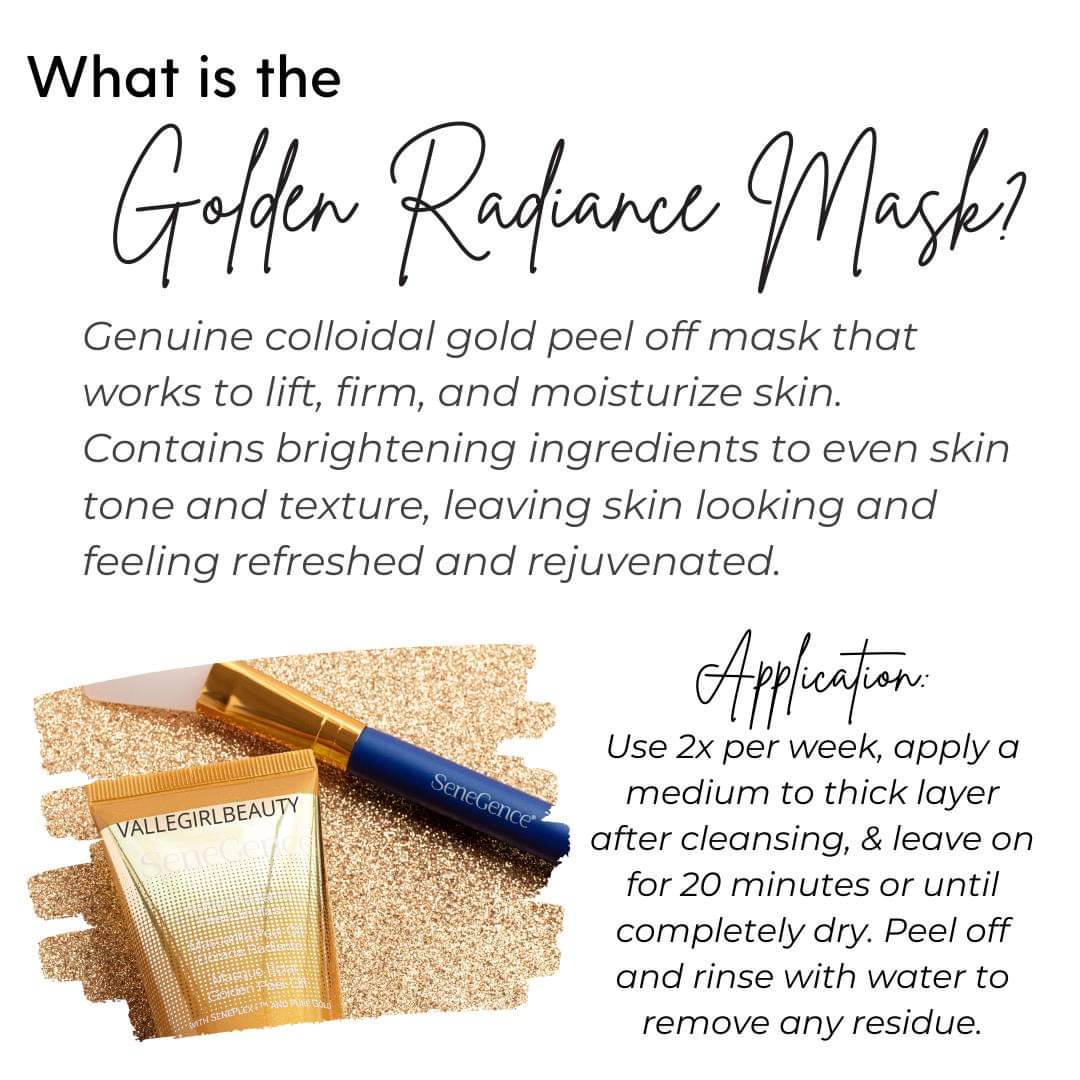 Golden Radiance Peel-Off Mask