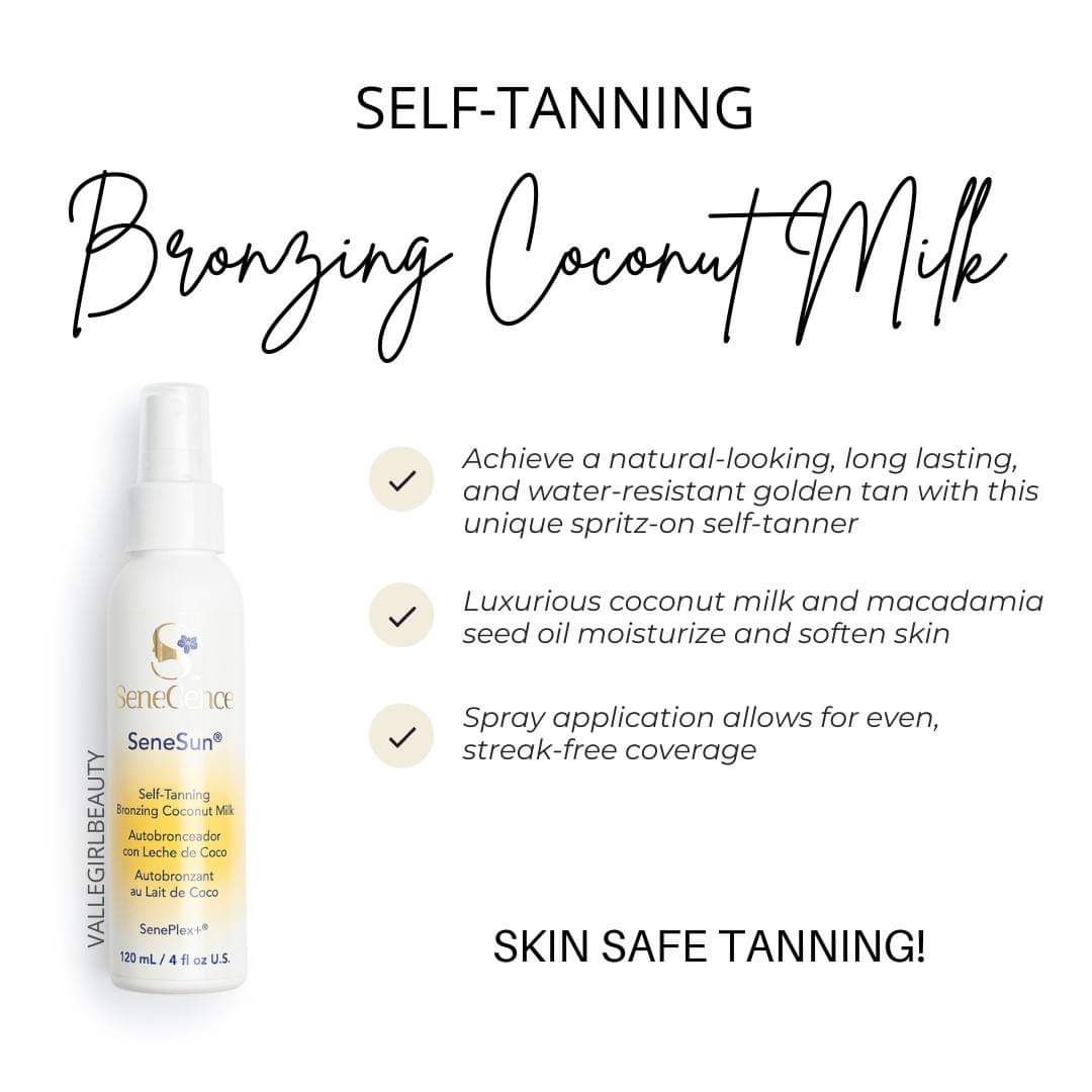 SeneSun Self-Tanning Bronzing Coconut Milk