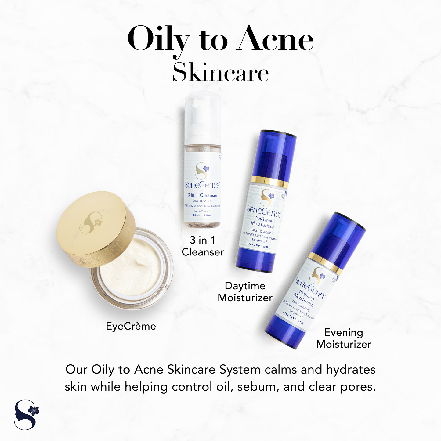 Oily-Acne SkinCare Regimen Set