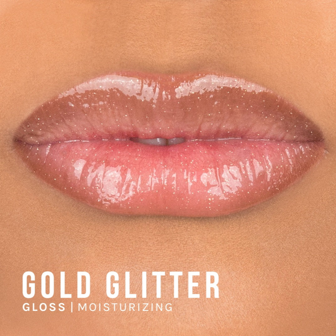Gold Glitter Gloss
