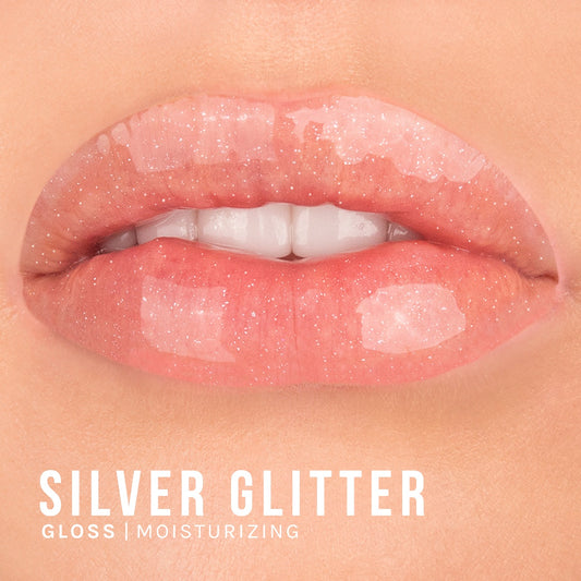 Silver Glitter Gloss