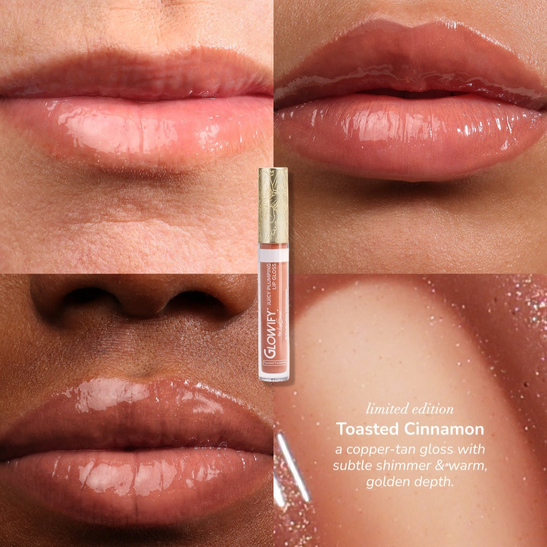 Brown Sugar Glowify Juicy Plumping Lip Gloss Duo