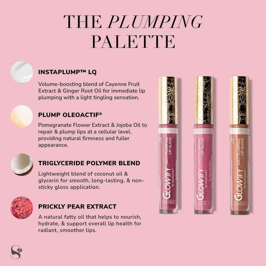 Glowify Juicy Plumping Lip Gloss Collection