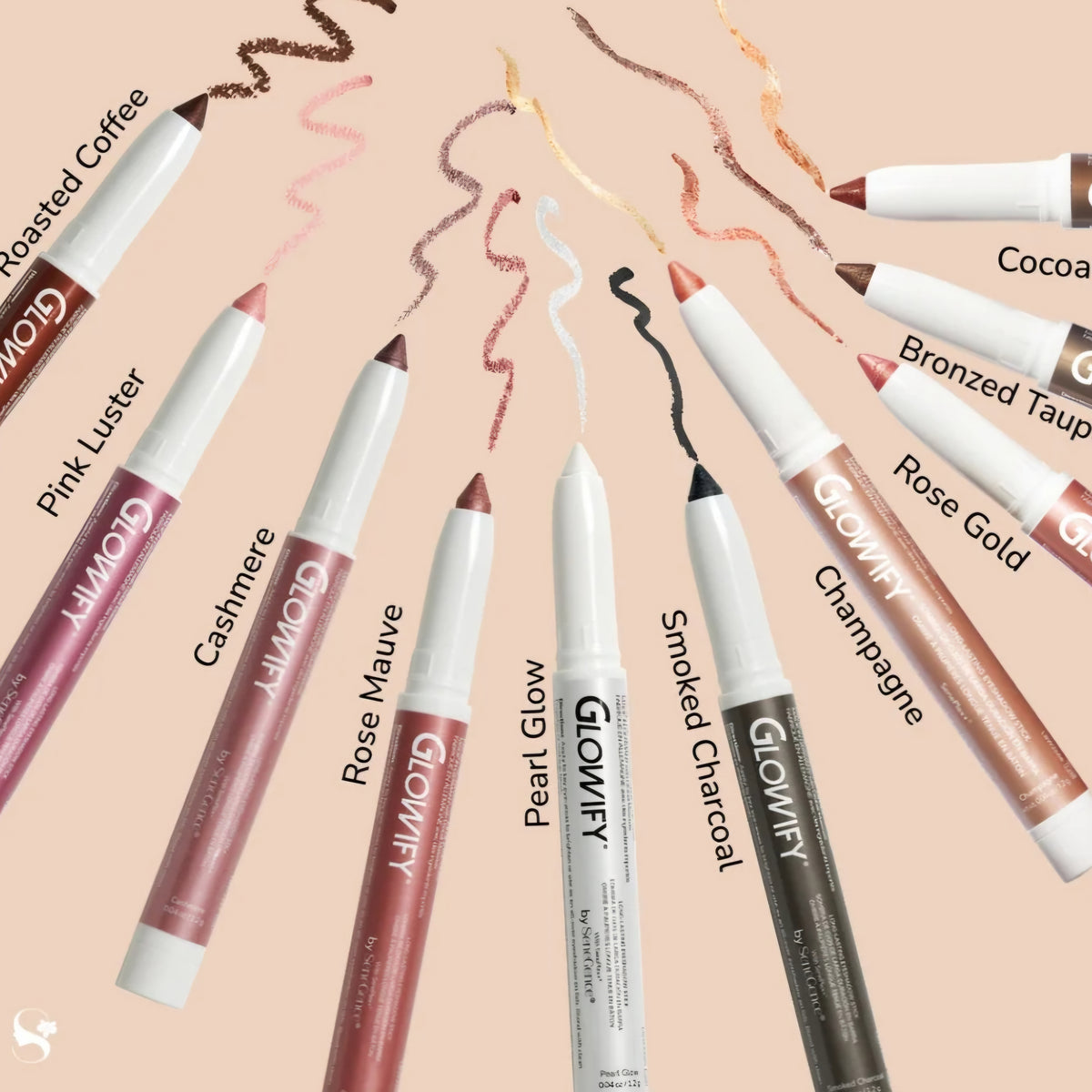 Pink Mocha Glowify Eyeshadow Stick Duo