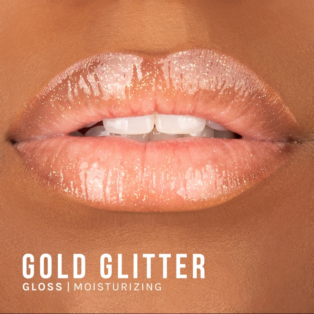Gold Glitter Gloss