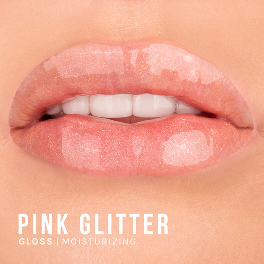 Pink Glitter Gloss