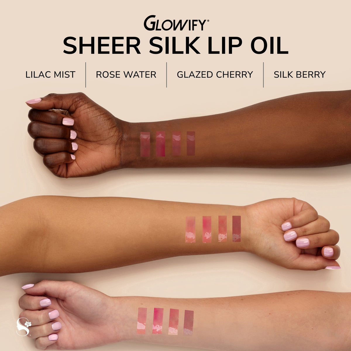Glowify Sheer Silk Lip Oil Collection