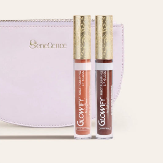 Brown Sugar Glowify Juicy Plumping Lip Gloss Duo