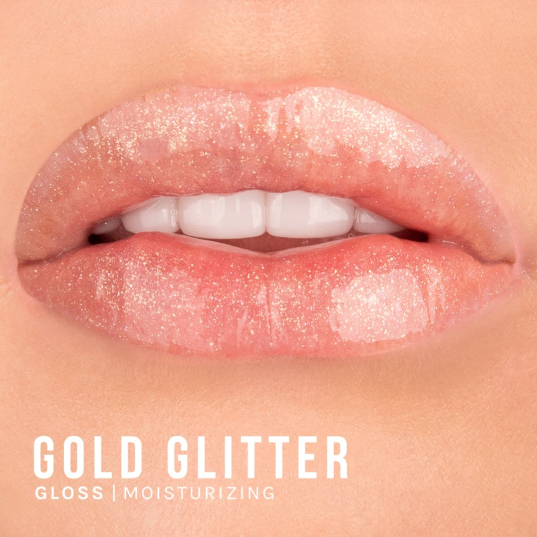 Gold Glitter Gloss