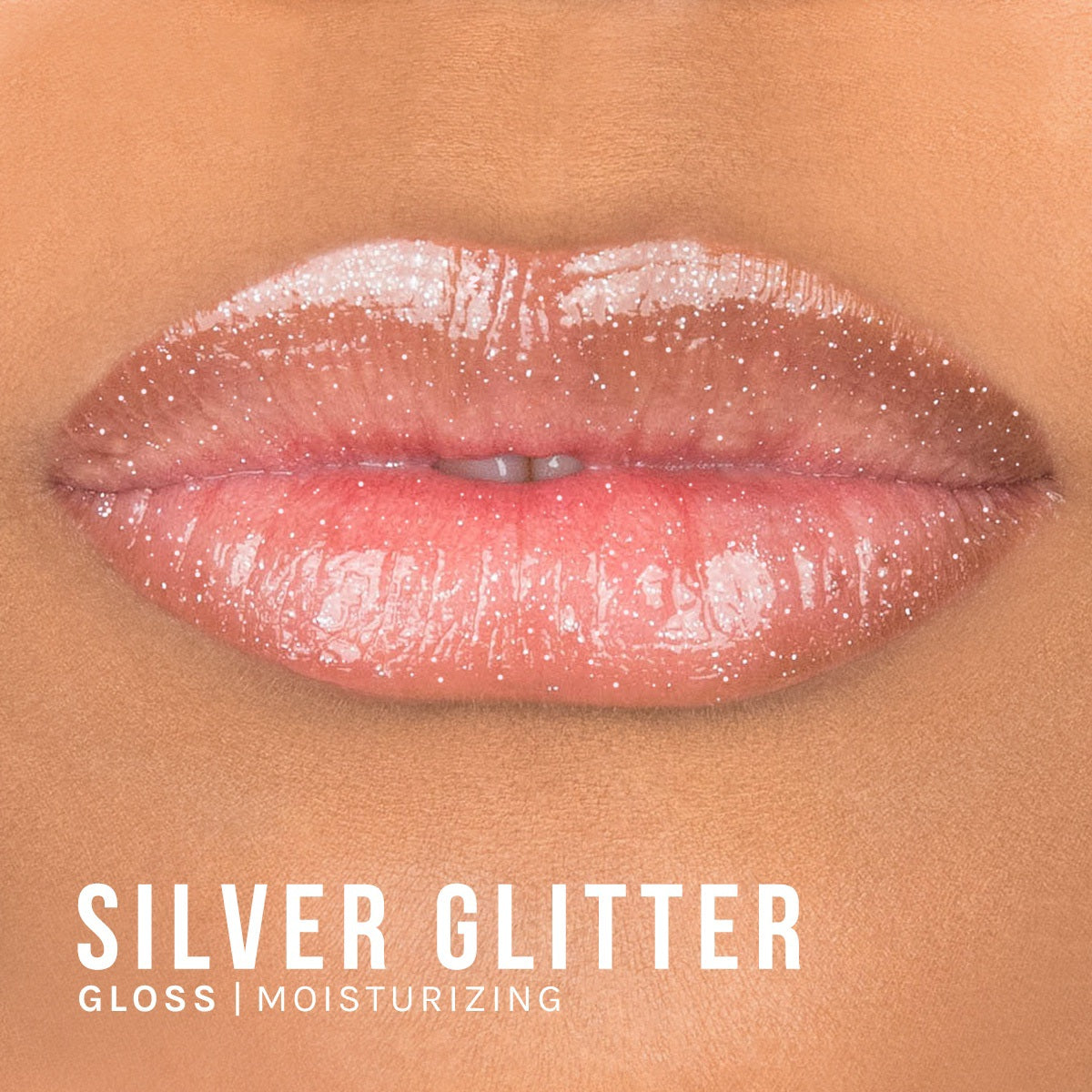 Silver Glitter Gloss